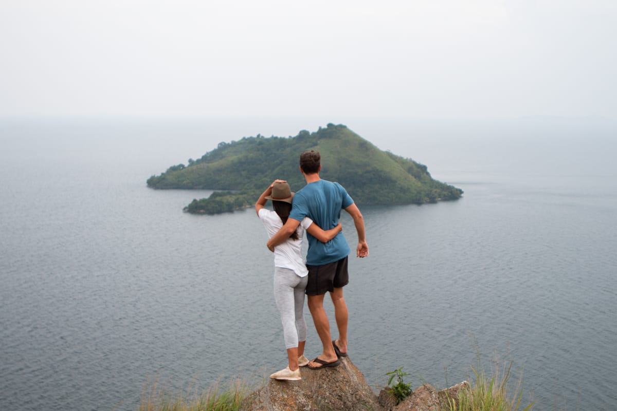 Explore the scenic landscapes surrounding Lake Kivu on various hiking and nature trails
