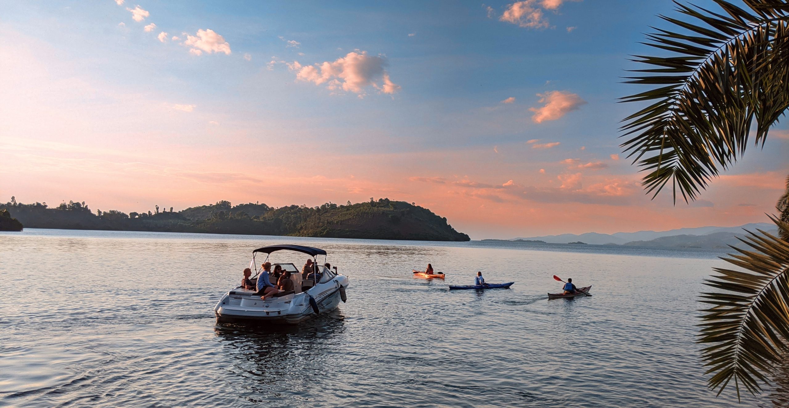 Enjoy a leisurely cruise, taking in the breathtaking scenery of the surrounding hills and islands