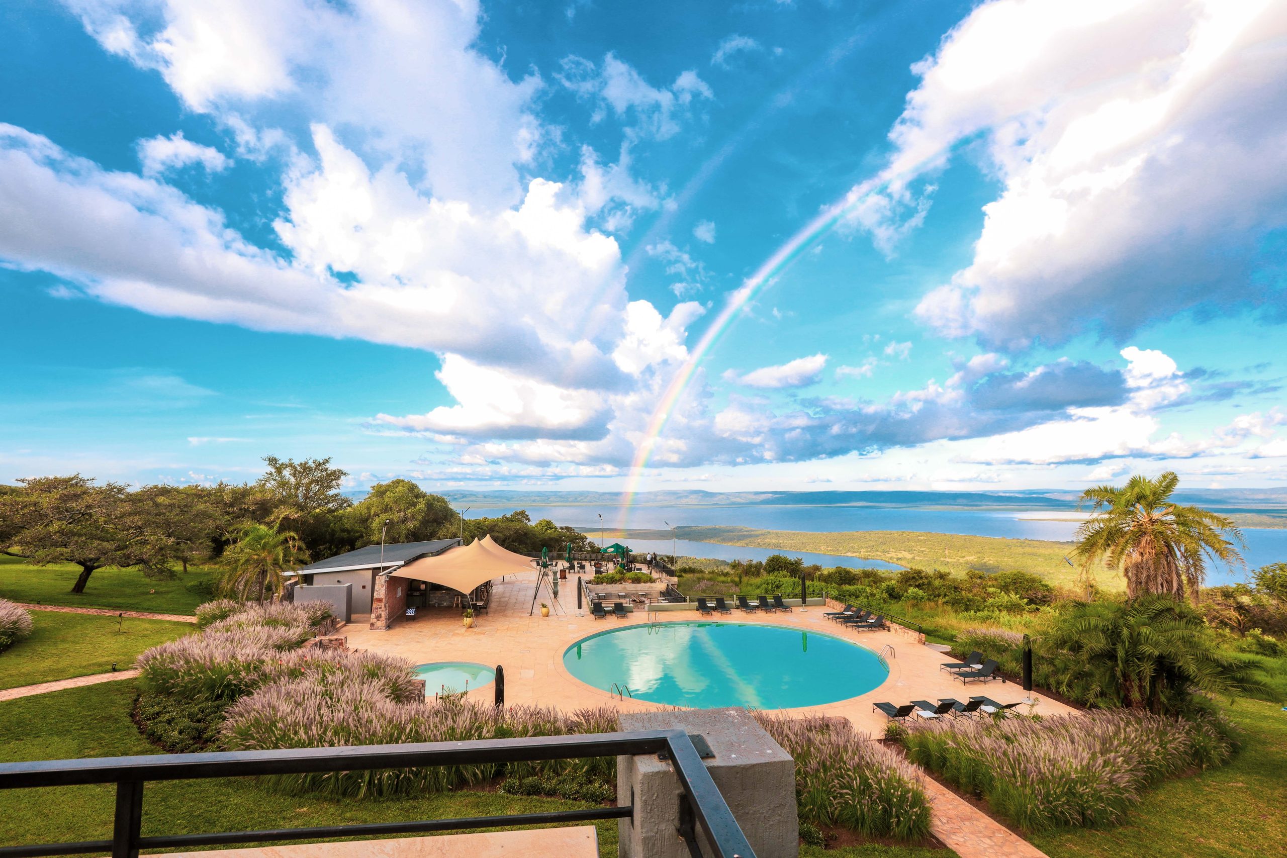 Discover breathtaking viewpoints throughout the park, such as the Hilltop Lodge area