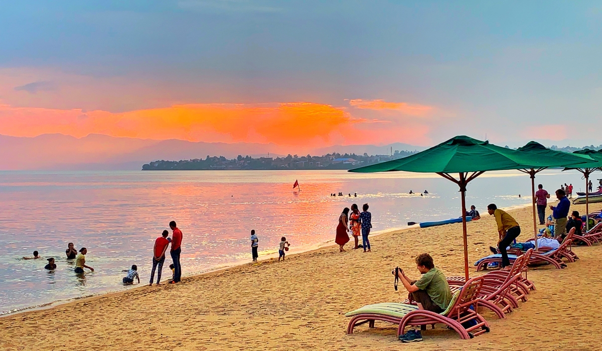 Spend a day sunbathing, swimming, or simply enjoying the tranquil atmosphere of the lake